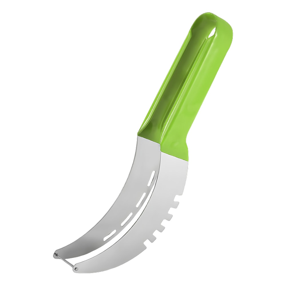 EasyGrip Watermelon Slicer And Stainless Steel Fruit Cutter 7