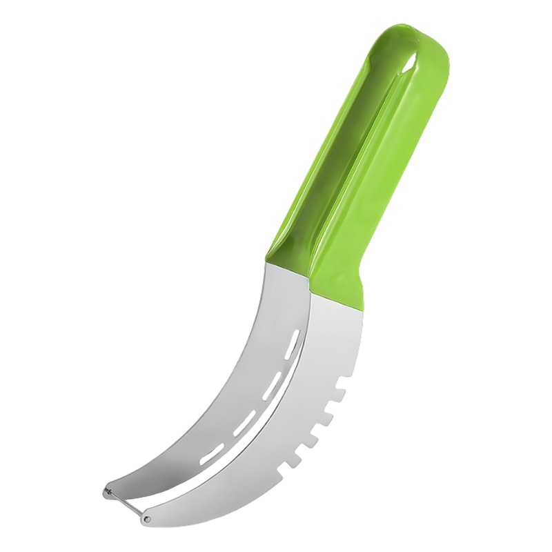 EasyGrip Watermelon Slicer And Stainless Steel Fruit Cutter 7