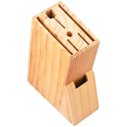wooden kitchen utensil rack for scissors & cutters compact, durable home organizer