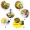 Pineapple Slicer Peeler Cutter Stainless Steel Kitchen Tool For Effortless Fruit Preparation 2