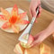 Stainless Steel Triangle Fruit Carving Knife Non slip Vegetable Cutter for Fruit Platter & DIY Decor