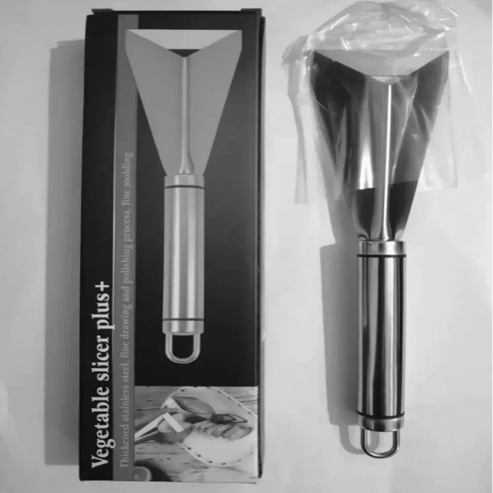 Stainless Steel Triangle Fruit Carving Knife Non slip Vegetable Cutter for Fruit Platter & DIY Decor