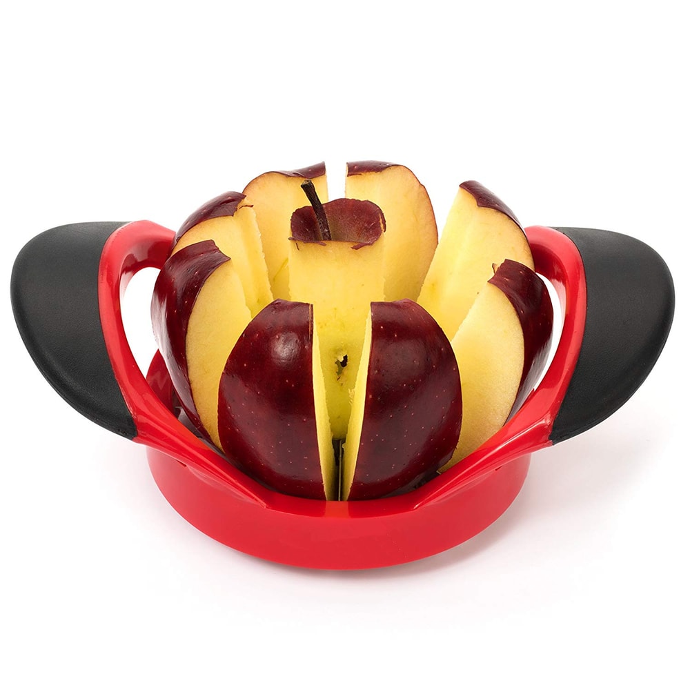 Stainless Steel Apple Slicer and Corer Ultra Sharp Cutter Divider for Perfect Apple Slices Every Time