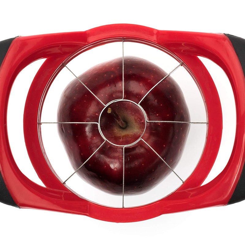 Stainless Steel Apple Slicer and Corer Ultra Sharp Cutter Divider for Perfect Apple Slices Every Time