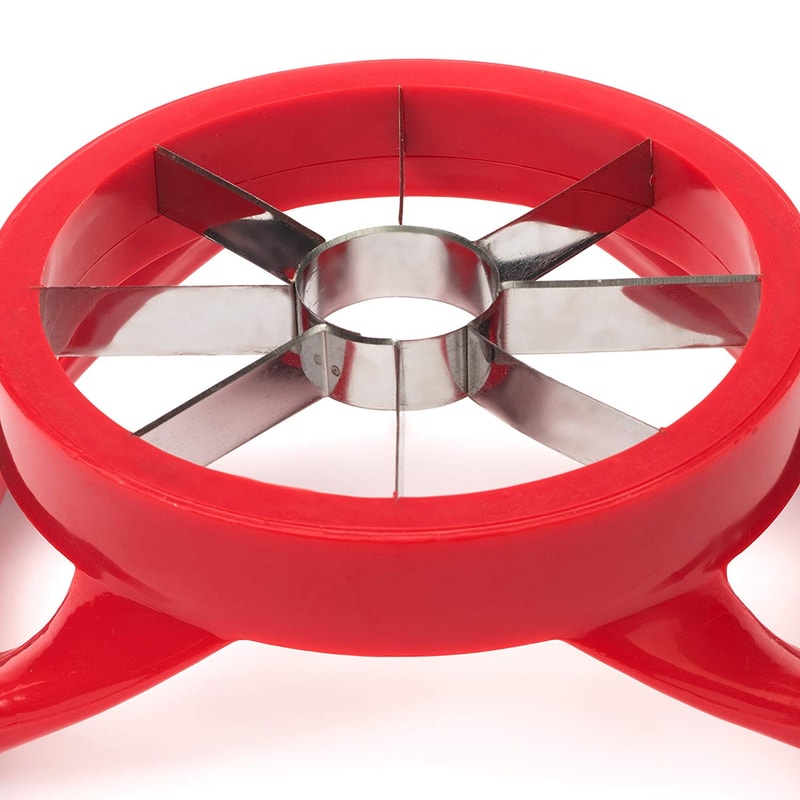 Stainless Steel Apple Slicer and Corer Ultra Sharp Cutter Divider for Perfect Apple Slices Every Time