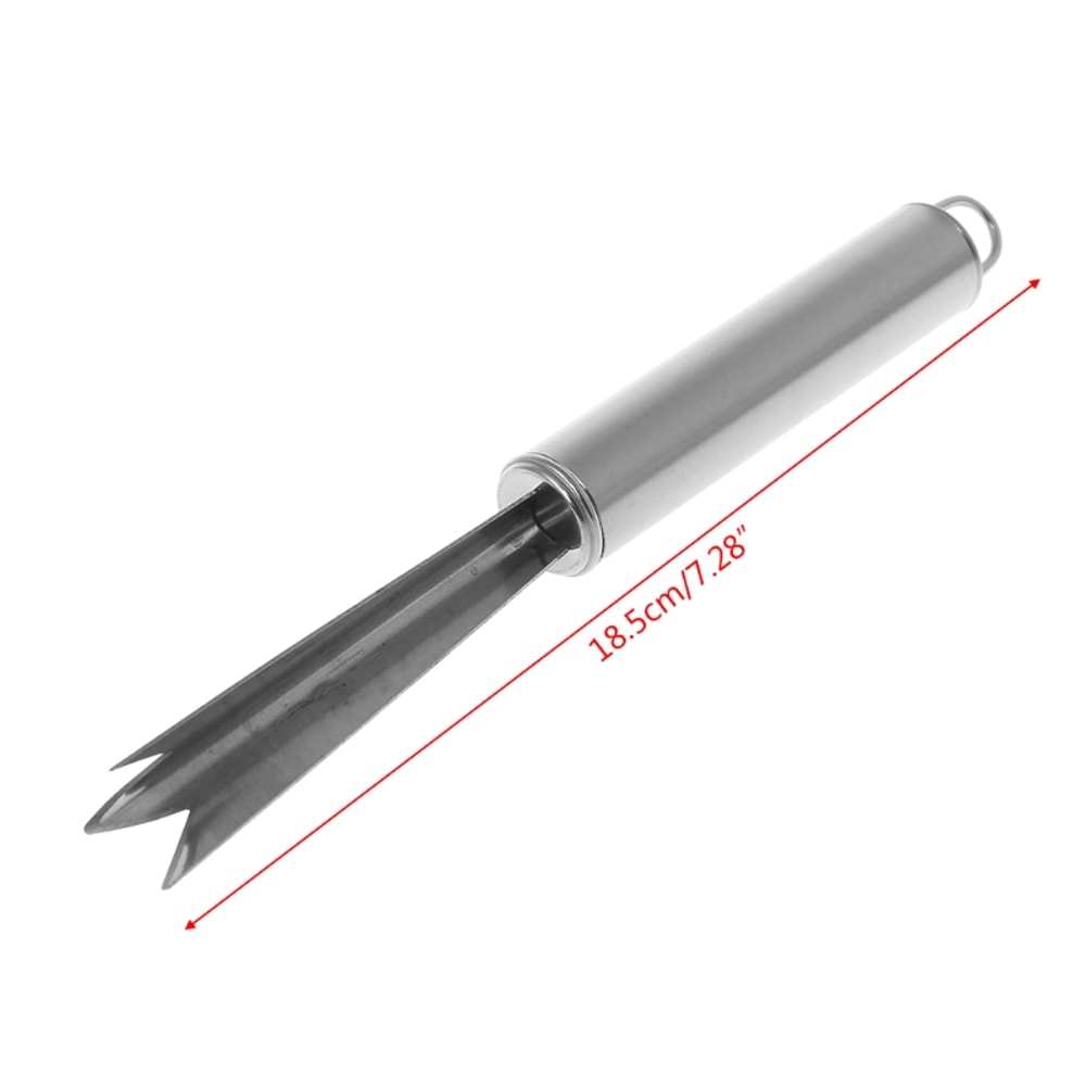 Stainless Steel Pineapple Peeler & Fruit Slicer Cutter Easy Pineapple Core Remover for Effortless Slicing