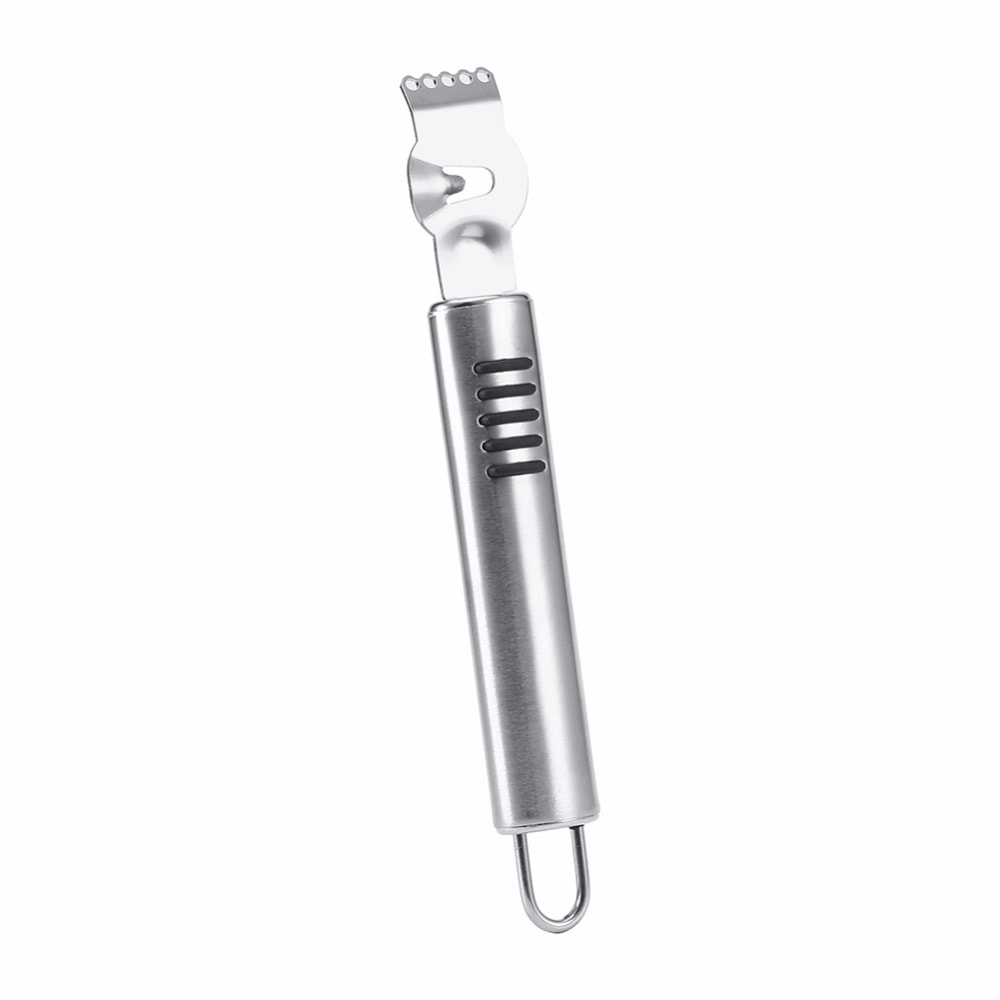 Stainless Steel Citrus Peeler & Zester Premium Fruit Zesting Knife for Lemon, Orange, Lime, and More