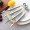 Fruit Platter Carving Knife Set Melon Baller, Ice Cream Scoop, Watermelon Slicer & Kitchen Tools Set
