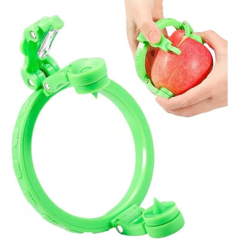Rotating Fruit Peeler Quick Peel Kitchen Tool With Non Slip Grip For Apples Pears Melons 5