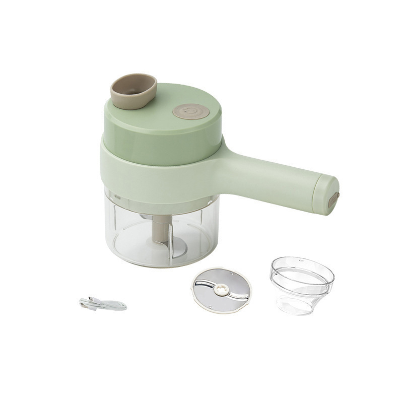 Wireless Electric Food Processor Rechargeable Handheld Vegetable Meat Cutter For Easy Household Me 5