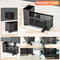 Kitchen Drain Rack for Utensils & Cleaning Tools Space Saving Drying Basket for Sponges & Brushes