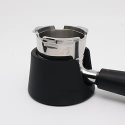 premium coffee tamper base handheld portafilter support stand for perfect tamping