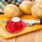 Wear Resistant Plastic Vegetable Slicer Holder Kitchen Food Safety Finger Protector 3