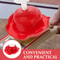 Wear Resistant Plastic Vegetable Slicer Holder Kitchen Food Safety Finger Protector 5