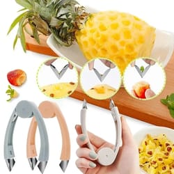 stainless steel pineapple corer and fruit corer tool