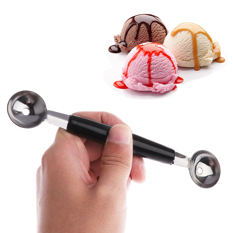 Melon Ball Scoop Set Stainless Steel Fruit Spoon & Ice Cream Tool