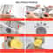 Adjustable Stainless Steel Mandoline Slicer Vegetable Cutter Ultimate Grater For Potatoes Onions A 3