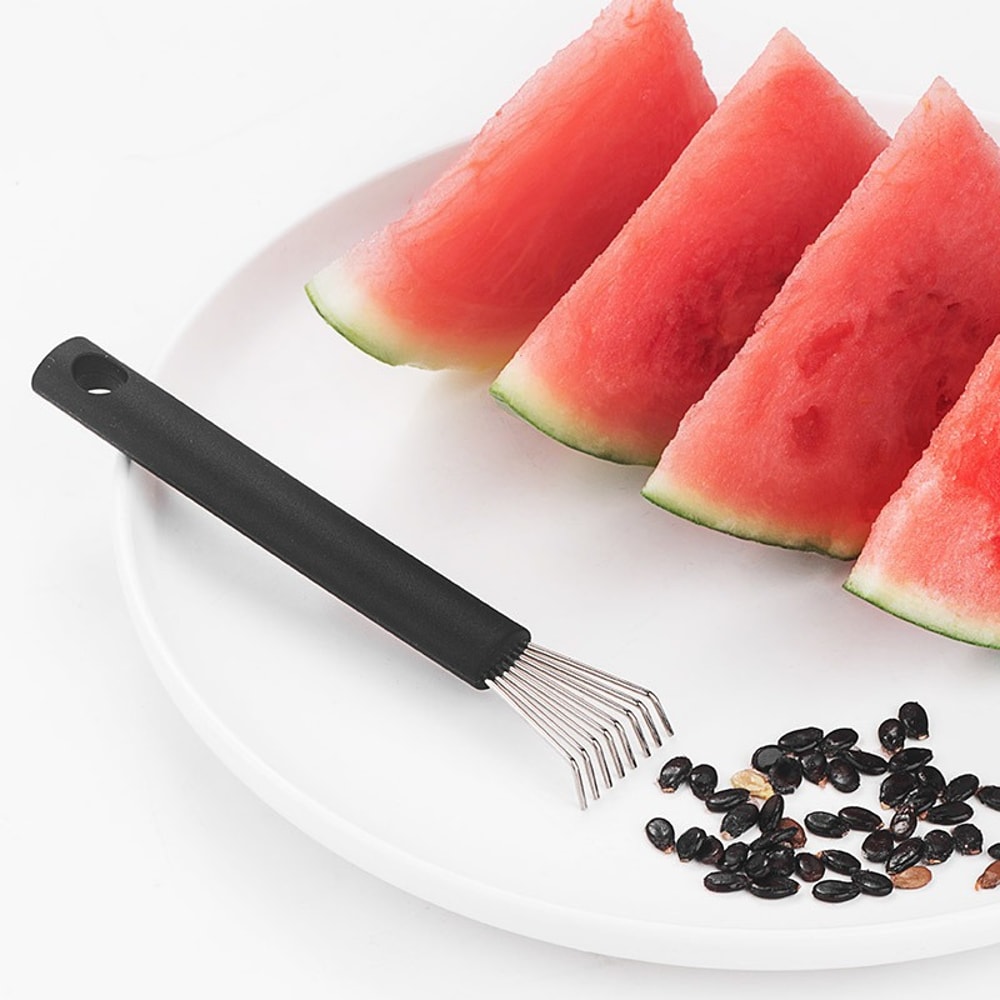 Portable Watermelon Seed Remover Fruit Divider Stainless Steel Kitchen Gadget 1