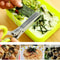 Multi Layer Stainless Steel Kitchen Scissors Herb Cutter 1