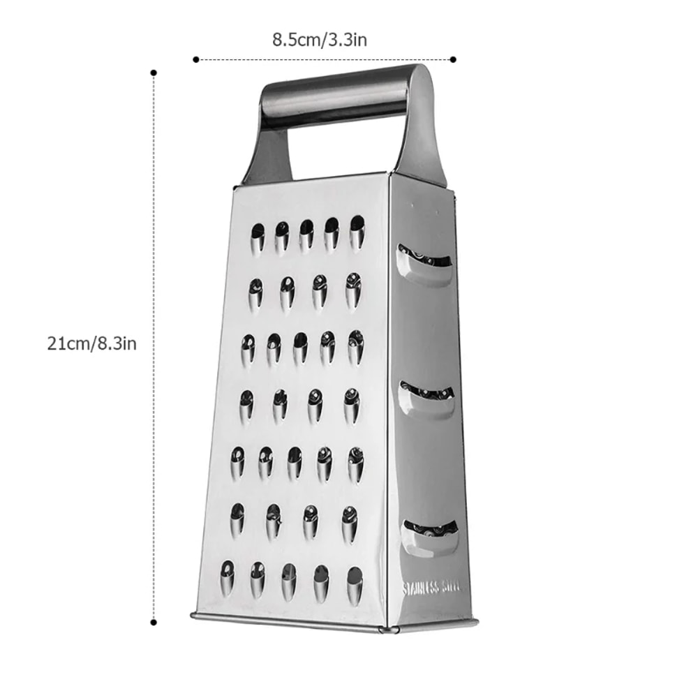 Stainless Steel Box Grater Cheese Slicer Multipurpose Vegetable Cutter Kitchen Tool 5