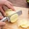 Premium Stainless Steel French Fries Cutter Wavy Potato Slicer 2