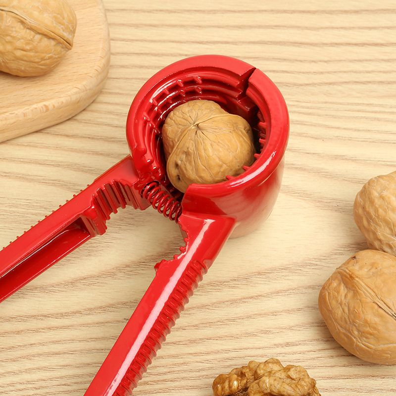Premium Walnut Plier Nut Cracker Multi Function Stainless Steel Hazelnut Opener 0