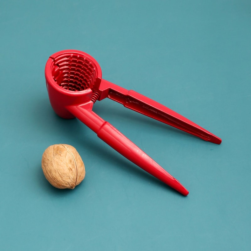 Premium Walnut Plier Nut Cracker Multi Function Stainless Steel Hazelnut Opener 3