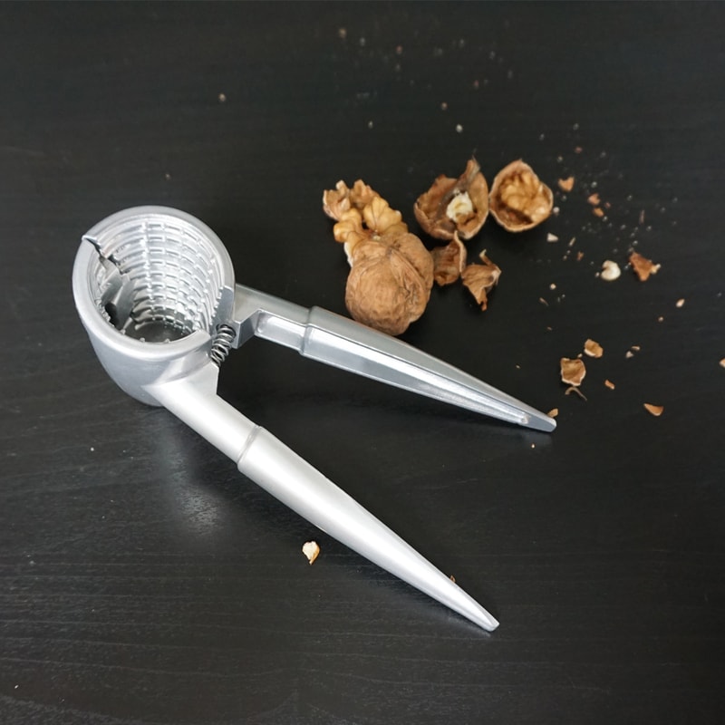 Premium Walnut Plier Nut Cracker Multi Function Stainless Steel Hazelnut Opener 4