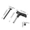 Premium Stainless Steel Coconut Opener Fruit Hole Drill Tool 5