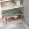 Retractable Kitchen Storage Rack Organizer For Cabinets Countertops 2