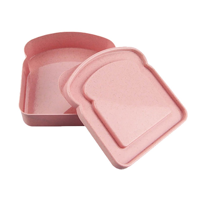 Portable Sandwich Container Lunch Box Reusable Microwave Food Storage Case 7