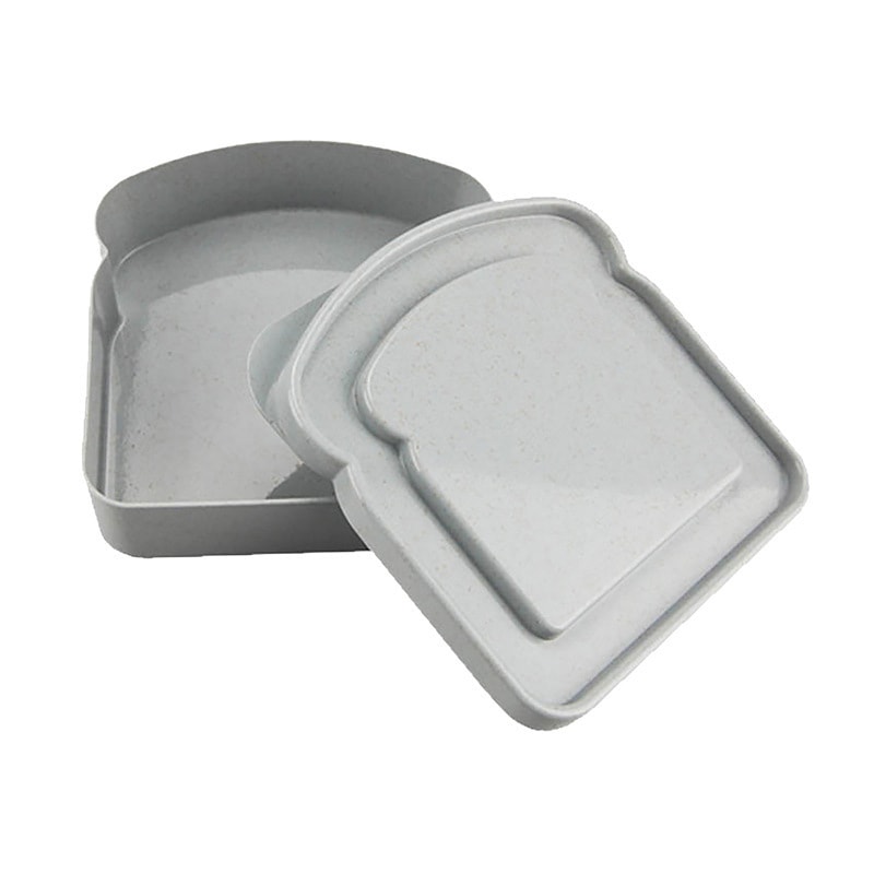Portable Sandwich Container Lunch Box Reusable Microwave Food Storage Case 6
