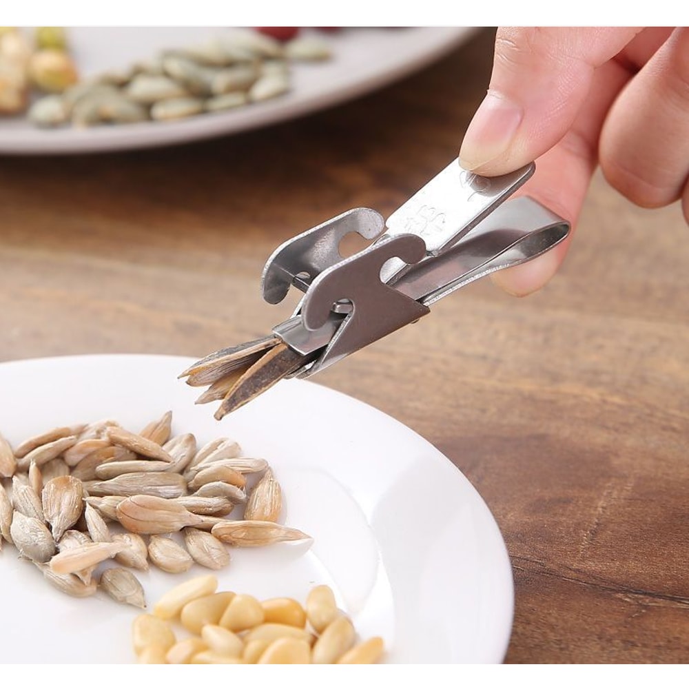 Premium Stainless Steel Nutcracker Pistachio Opener For Easy Shelling 1