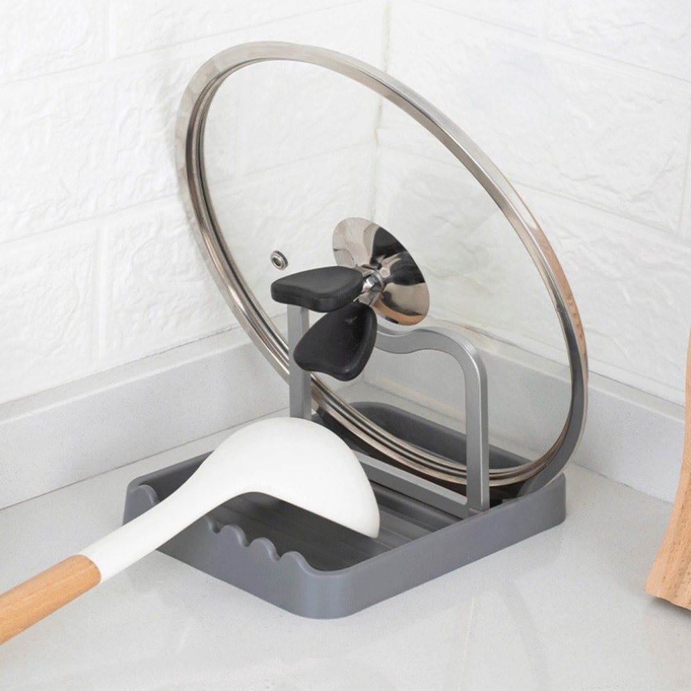 Multi Functional Kitchen Utensil Holder Spatula Rack Draining Worktop Organizer 3