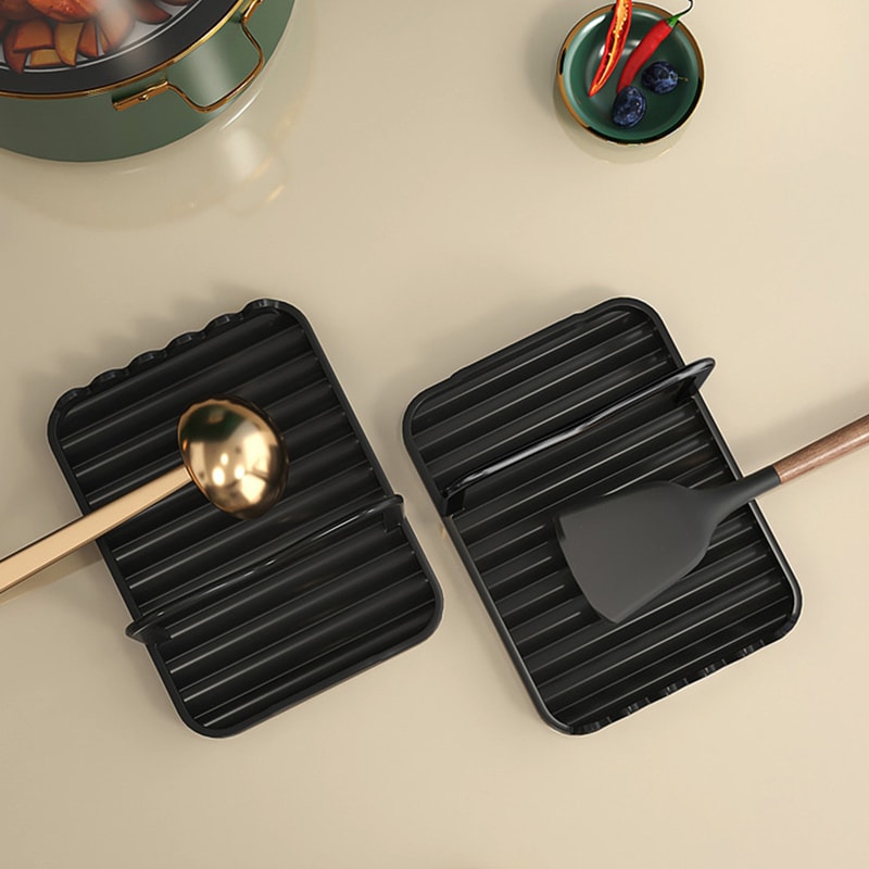Multi Functional Kitchen Utensil Holder Spatula Rack Draining Worktop Organizer 6
