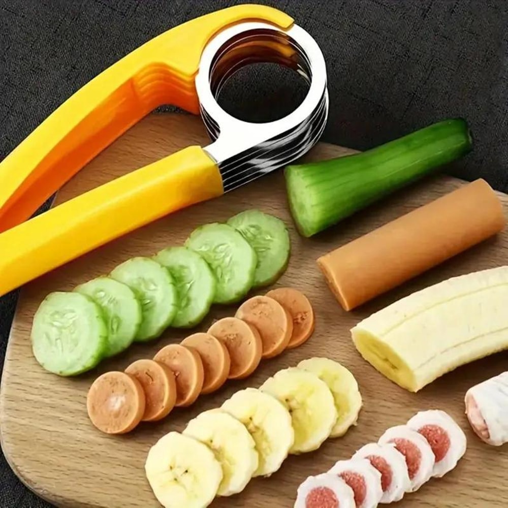 Multifunctional Vegetable Chopper & Fruit Slicer for Home Kitchen