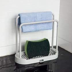 detachable kitchen dishcloth holder & sponge rack for sink organization
