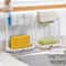 Detachable Kitchen Dishcloth Holder Sponge Rack For Sink Organization 2