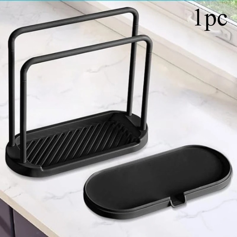 Detachable Kitchen Dishcloth Holder Sponge Rack For Sink Organization 9