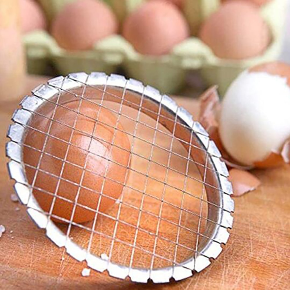 Premium Stainless Steel Egg Slicer & Vegetable Chopper Quick Kitchen Cutter