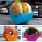 Retractable Hamburger Holders Set Washable Silicone Burger Clip & Sandwich Rack