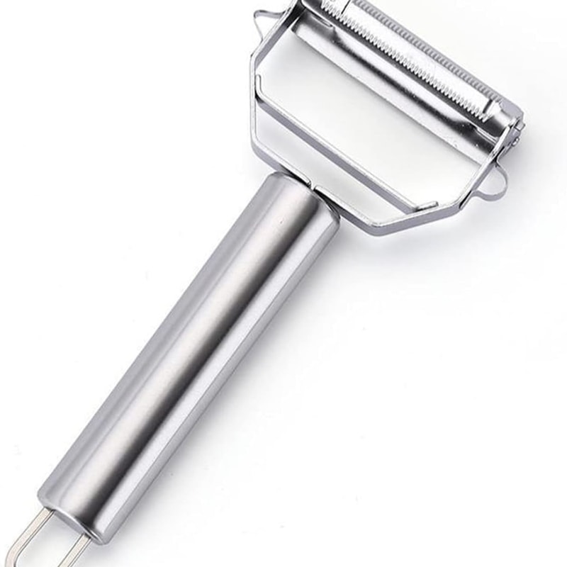 Multi Functional Stainless Steel Double Sided Vegetable Peeler Grater 1