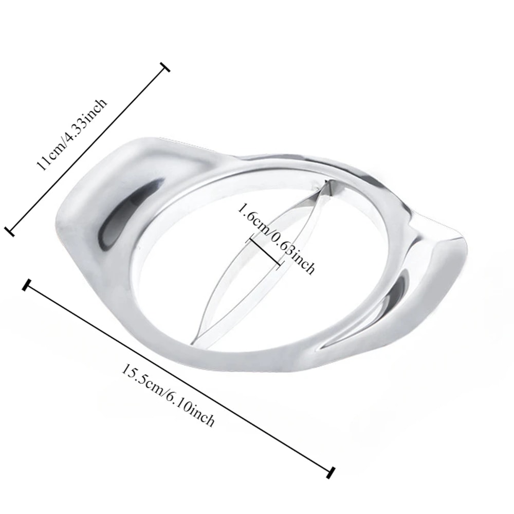 Premium Stainless Mango Slicer & Fruit Peeler Kitchen Tool