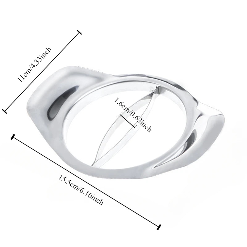 Premium Stainless Mango Slicer & Fruit Peeler Kitchen Tool
