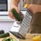 Premium Stainless Steel Box Grater Multifunctional Vegetable Cheese Slicer 1