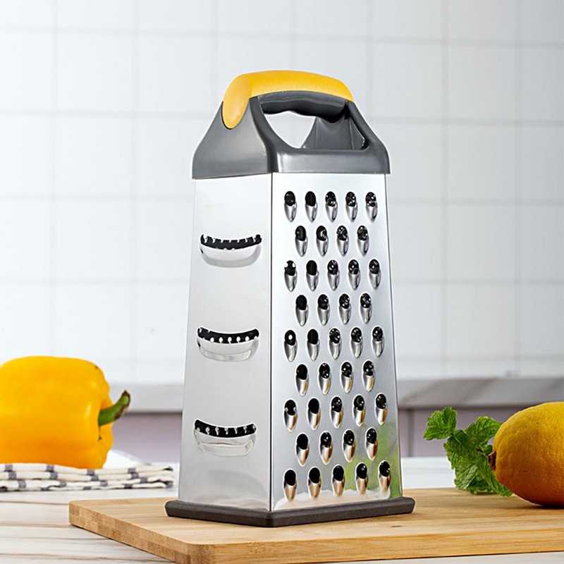 Premium Stainless Steel Box Grater Multifunctional Vegetable Cheese Slicer 3
