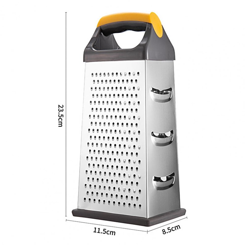 Premium Stainless Steel Box Grater Multifunctional Vegetable Cheese Slicer 5