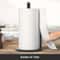 Premium Stainless Steel Paper Towel Holder Sleek Countertop Roll Organizer 1