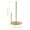 Premium Stainless Steel Paper Towel Holder Sleek Countertop Roll Organizer 7