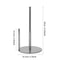 Premium Stainless Steel Paper Towel Holder Sleek Countertop Roll Organizer 8